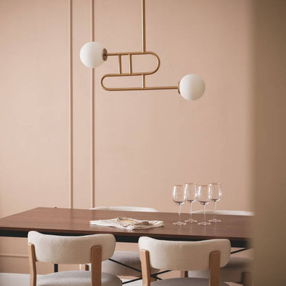 Lumexa Rowslaro Hanglamp Metaal Goud 2x G9