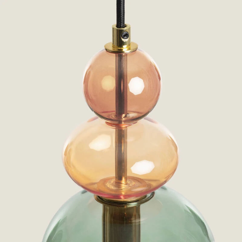 Lumexa Baudaro Hanglamp Metaal en Glas E14