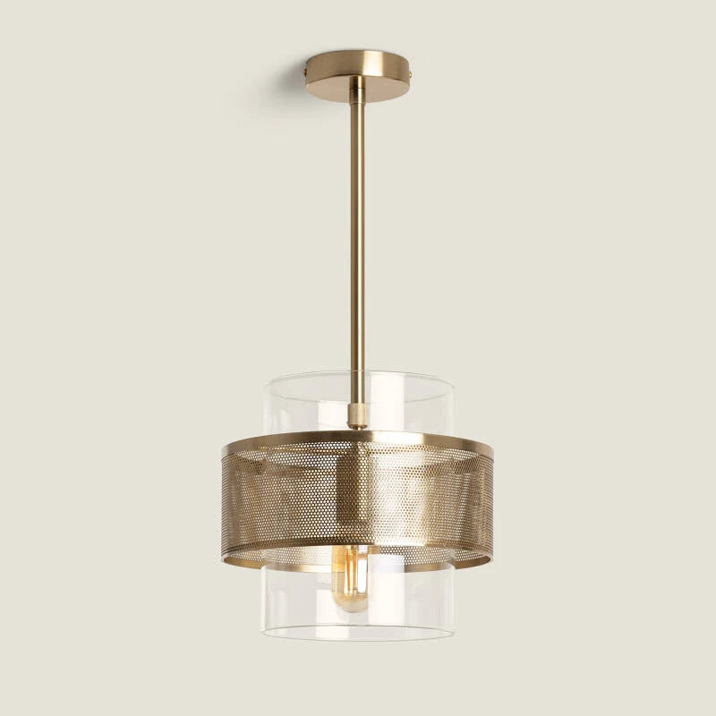 Lumexa Jaelaro Hanglamp Metaal en Glas Goud