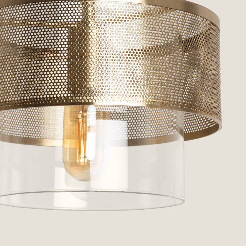 Lumexa Jaelaro Hanglamp Metaal en Glas Goud