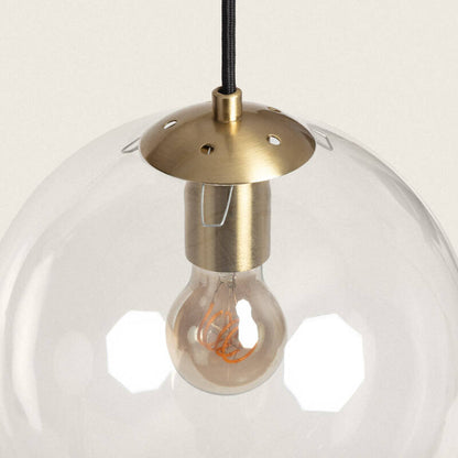 Lumexa Moonaro Hanglamp Metaal en Glas Helder E27