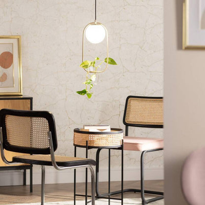 Lumexa Puncaro Hanglamp Metaal en Glas Goud E27