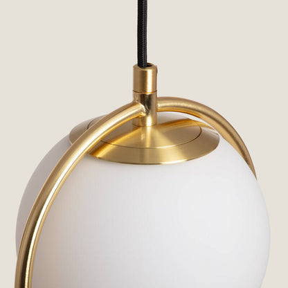 Lumexa Puncaro Hanglamp Metaal en Glas Goud E27