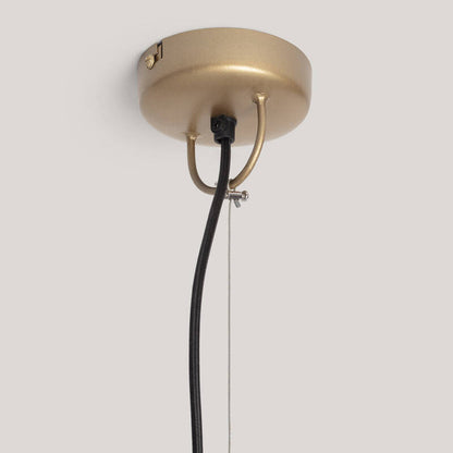 Lumexa Alikaro Hanglamp Metaal en Glas Messing