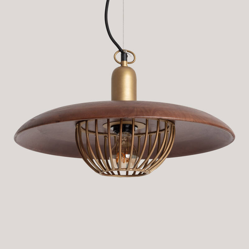 Lumexa Alikaro Hanglamp Metaal en Glas Messing