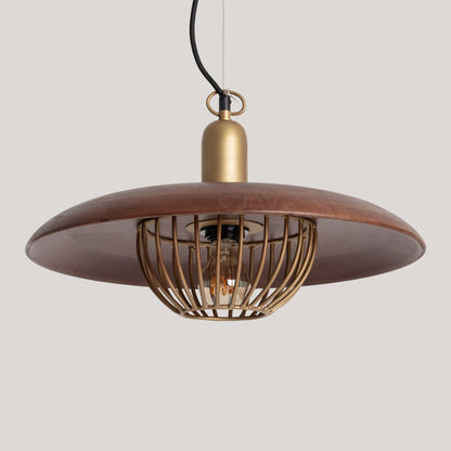 Lumexa Alikaro Hanglamp Metaal en Glas Messing