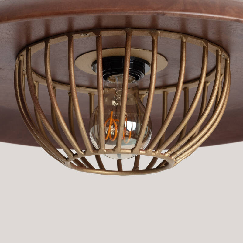 Lumexa Alikaro Hanglamp Metaal en Glas Messing