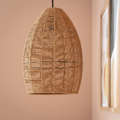 Lumexa Mahalivo Hanglamp Gevlochten Papier E27