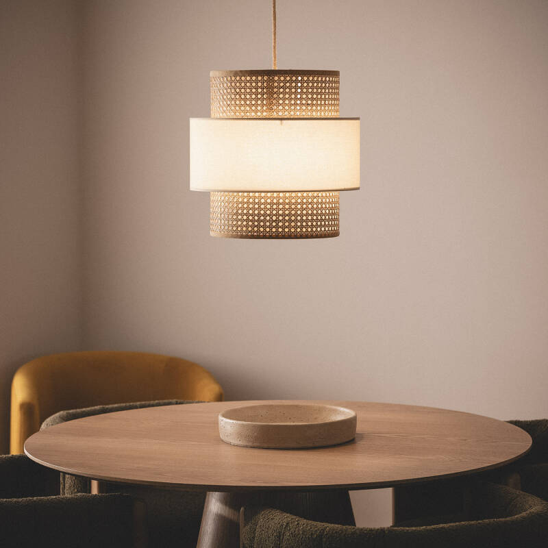 Lumexa Amaiavo Hanglamp Rotan en Stof