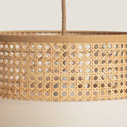Lumexa Amaiavo Hanglamp Rotan en Stof