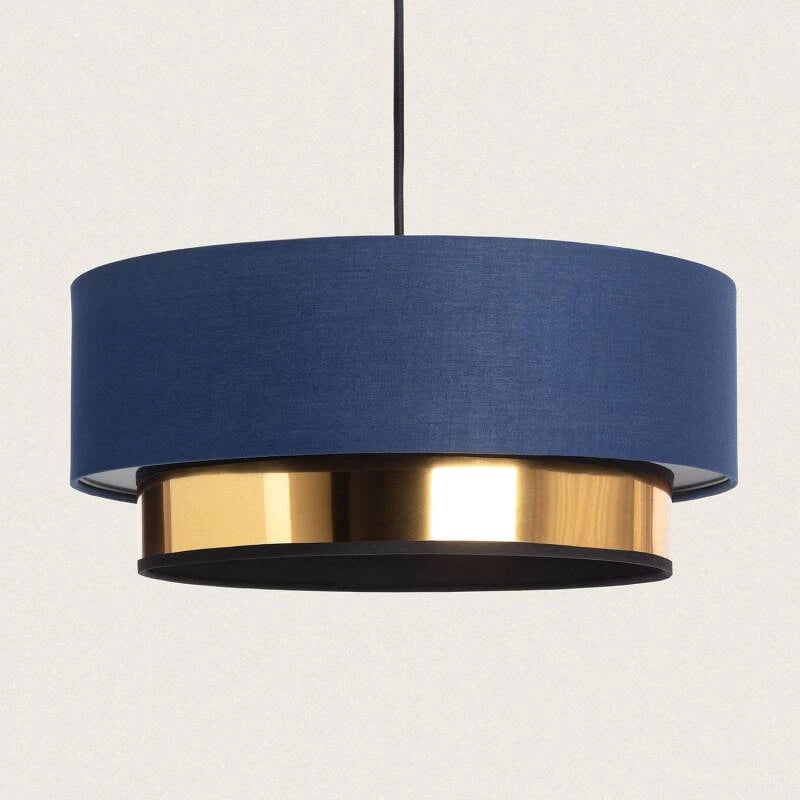 Lumexa Friedaro Hanglamp Stof Marineblauw