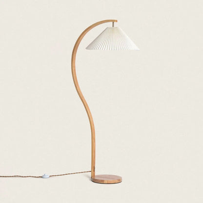 Luandaro houten staande lamp