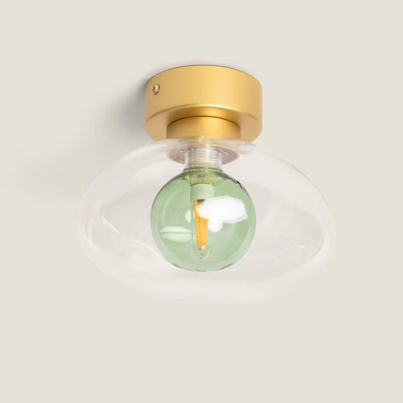 Lumexa Hassaro Plafondlamp Aluminium en Glas