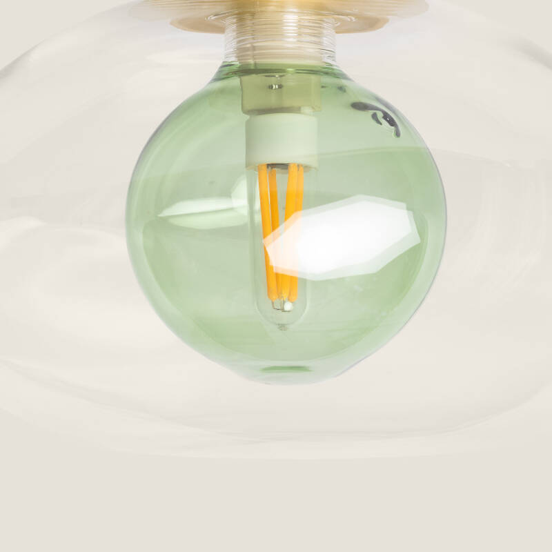 Lumexa Hassaro Plafondlamp Aluminium en Glas