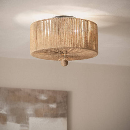 Lumexa Modiglivo Plafondlamp Natuurlijk Touw 3x E27