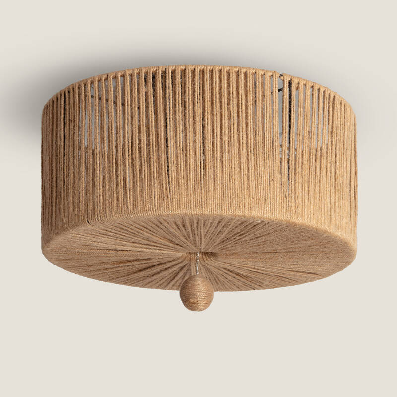Lumexa Modiglivo Plafondlamp Natuurlijk Touw 3x E27