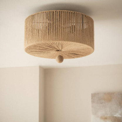 Lumexa Modiglivo Plafondlamp Natuurlijk Touw 3x E27