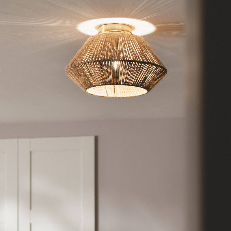 Lumexa Mokshavo Plafondlamp Natuurlijk Touw
