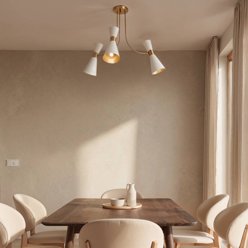 Lumexa Jiggaro Plafondlamp Metaal 3 Spots E27