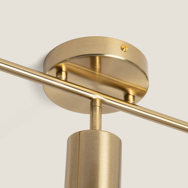 Lumexa Darielo Plafondlamp Metaal Goud 3x GU10