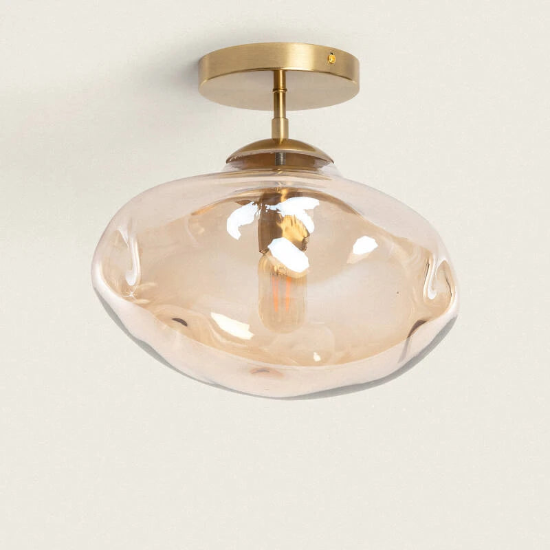 Lumexa Halycaro Plafondlamp Metaal en Glas E27