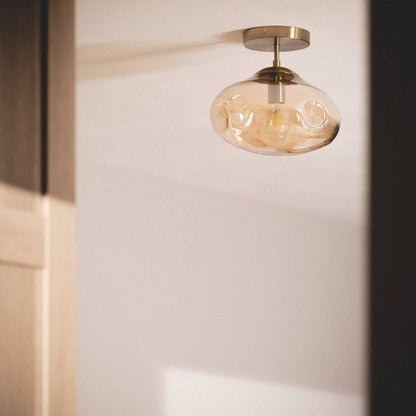 Lumexa Halycaro Plafondlamp Metaal en Glas E27