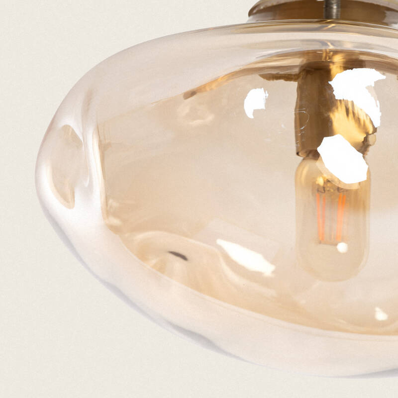 Lumexa Halycaro Plafondlamp Metaal en Glas E27