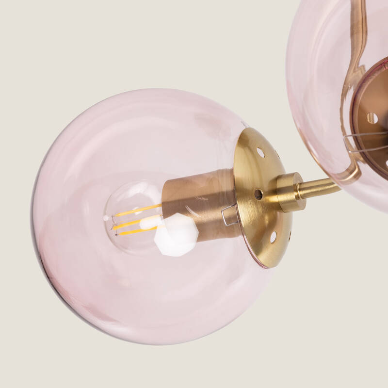 Lumexa Moontrivo Hanglamp Metaal en Glas 3-lichts