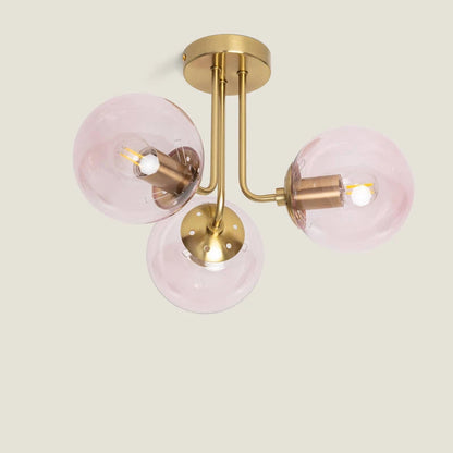 Lumexa Moontrivo Hanglamp Metaal en Glas 3-lichts