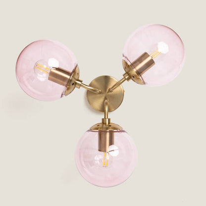 Lumexa Moontrivo Hanglamp Metaal en Glas 3-lichts