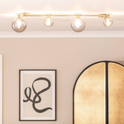Lumexa Moonivo Hanglamp Metaal en Glas 4x G9