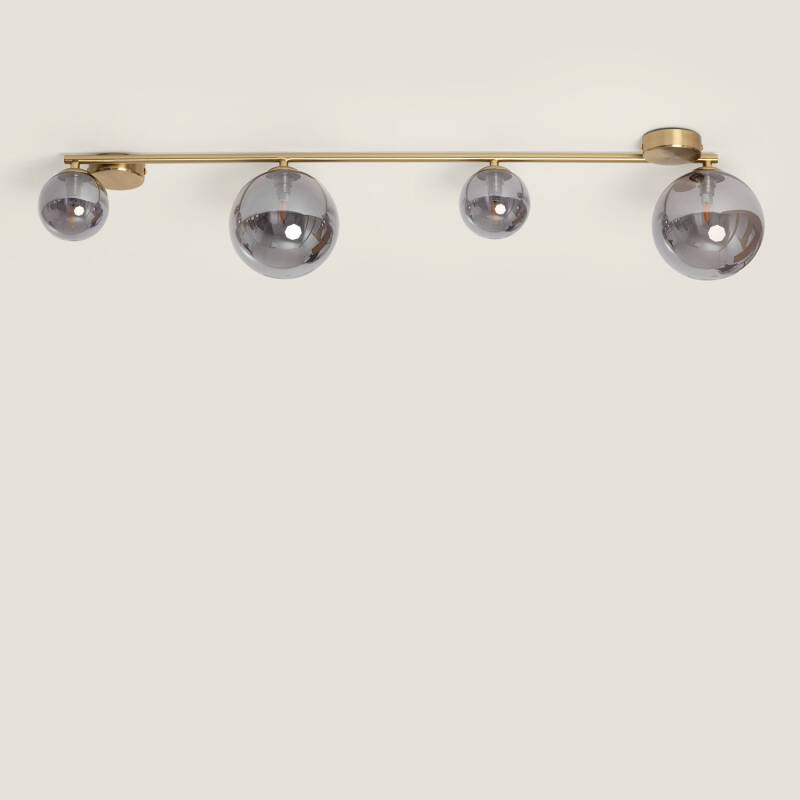 Lumexa Moonivo Hanglamp Metaal en Glas 4x G9