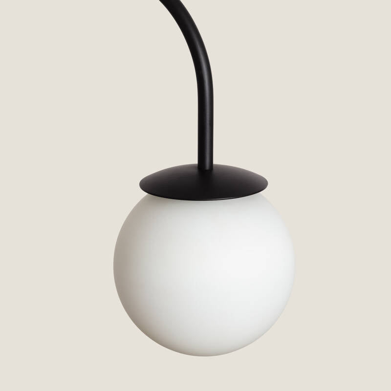 Lumexa Bradwavo Plafondlamp Metaal en Travertijn G9