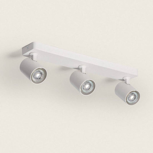 Coravo LED Plafondlamp 3-spots wit richtbaar