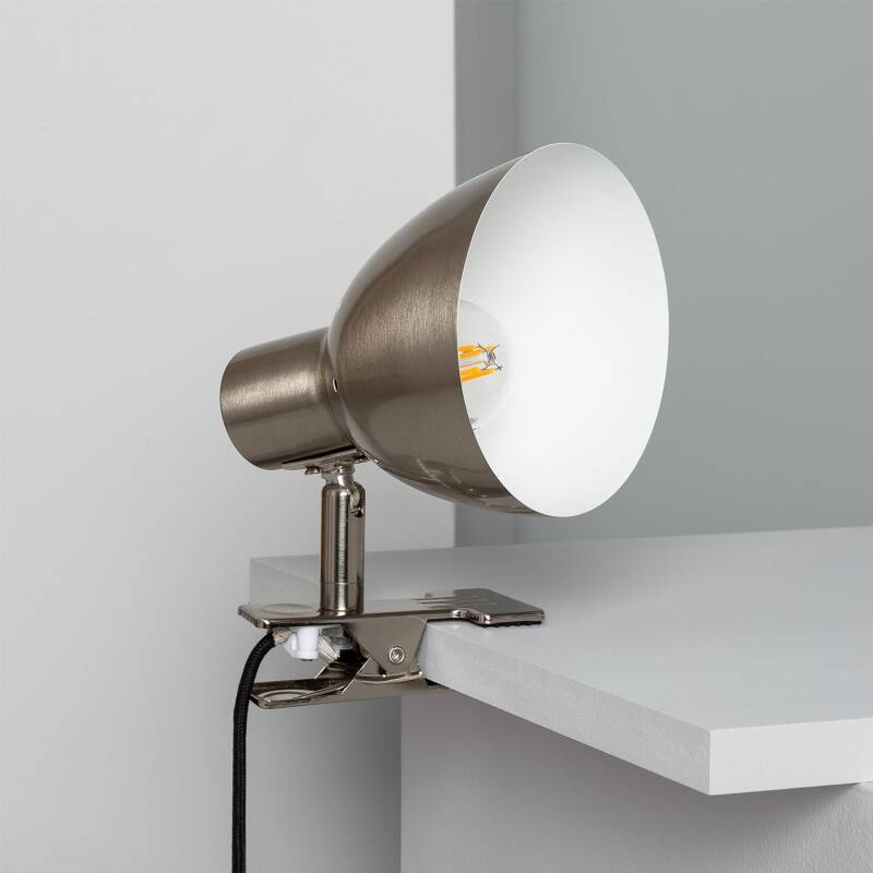 Yarbaro bureaulamp flexo klem nikkel