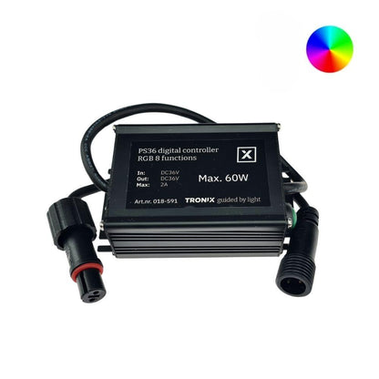 PS36 | digitaal | controller | RGB | 8 functies