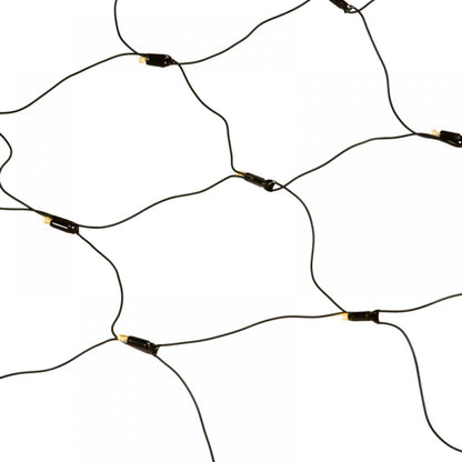 Netverlichting | 24V | 250x150cm | groene draad | 3000K WW