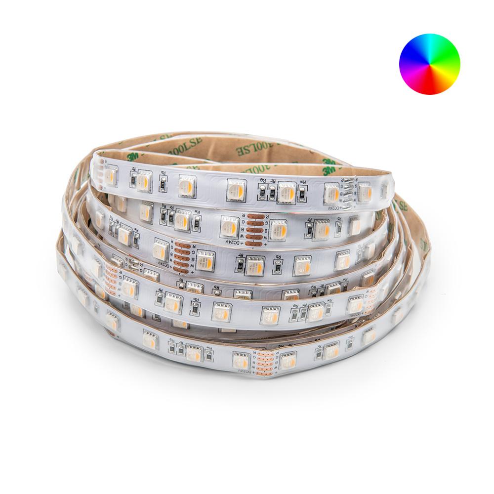 LED strip | 24V | 60LED/m 5050 | 5m | IP65 | RGBW 4in1