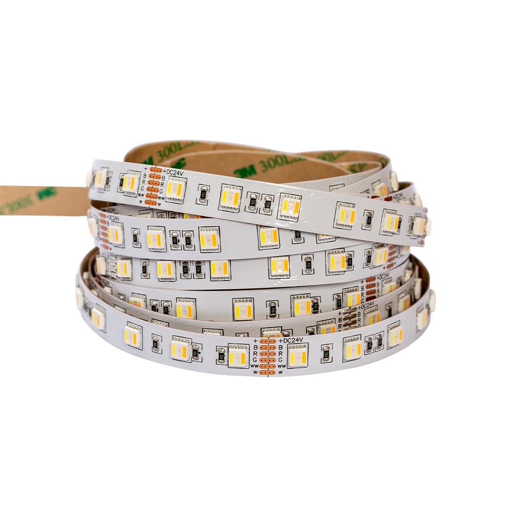 LED strip | 24V | 60LED/m 5050 | 5m | IP20 | RGBTW 5in1