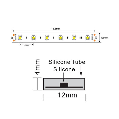 LED strip 24V | 36LED/m 5050 | 5m | IP67 | 3500K | CRI>90
