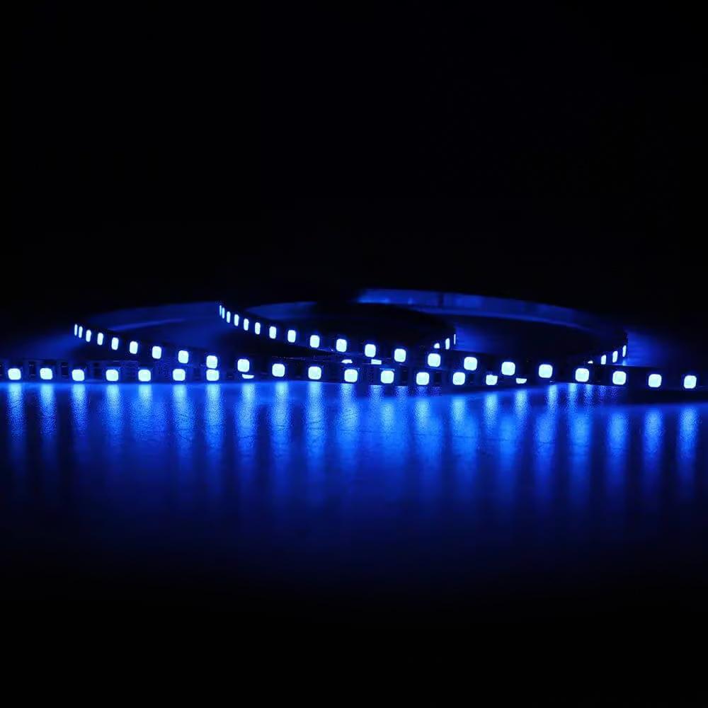 LED strip | 24V | 120LED/m 2835 | 5mm | 5 meter | IP20 | RGB