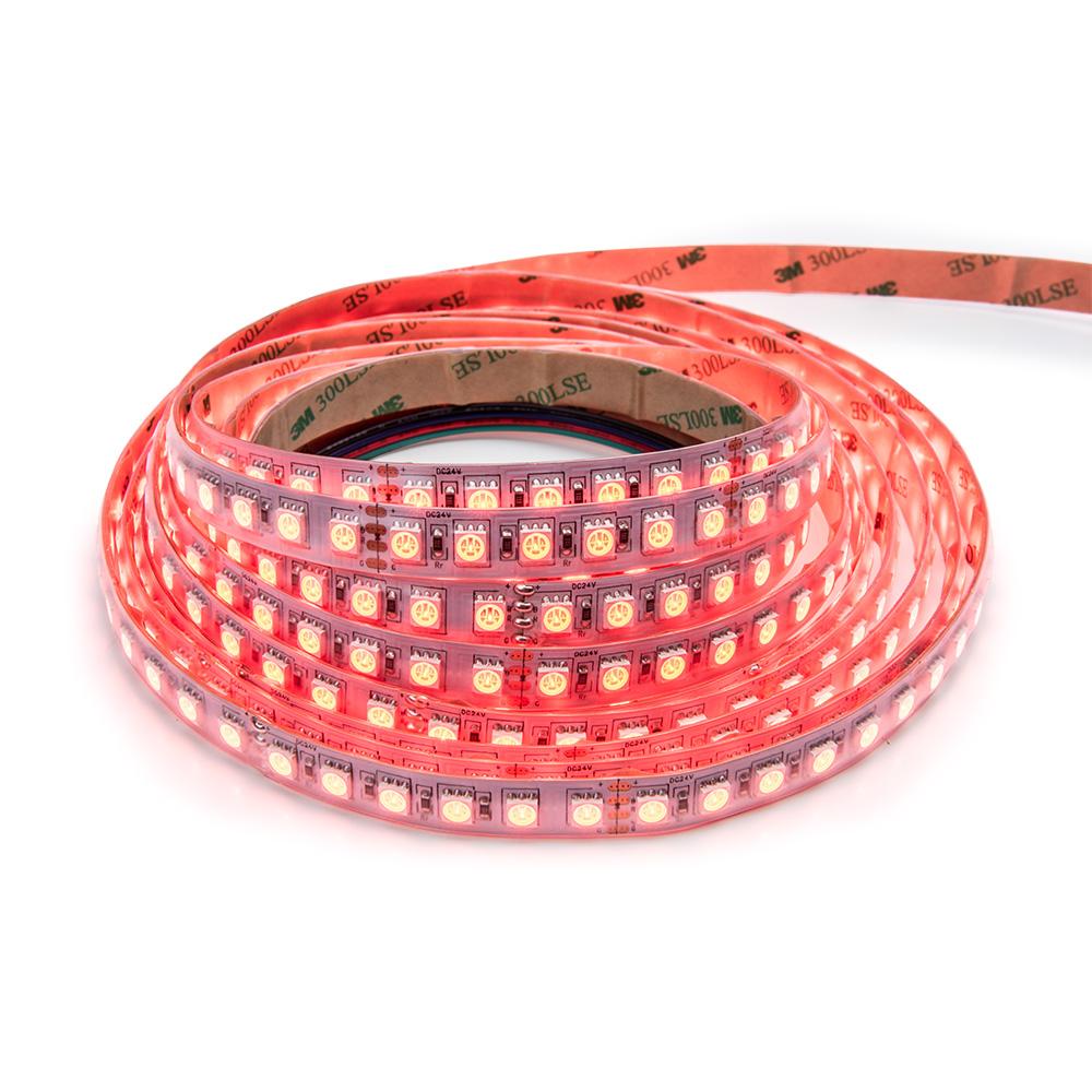 LED strip | 24V | 96LED/m 5050 | 5m | IP20 | RGB