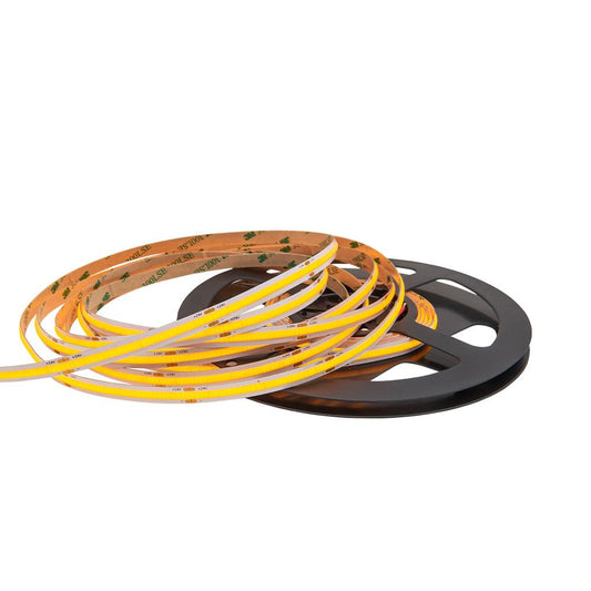 LED strip | COB 480LED/m | 10W/m | IP20 | geel (585-595nm)