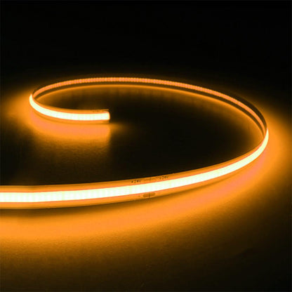LED strip | COB 480LED/m | 10W/m | IP20 | oranje (595-605nm)