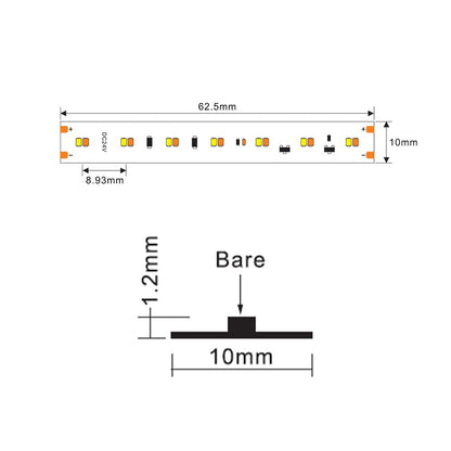 LED strip DTW | 224LED/m 2216 | 5m | IP20 | 1800~3000K