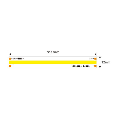 LED strip | COB 588LED/m | 15W/m | IP20 | DTW 1800~3000K