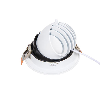 Verstelbare downlight wit | Ø145mm | 24°