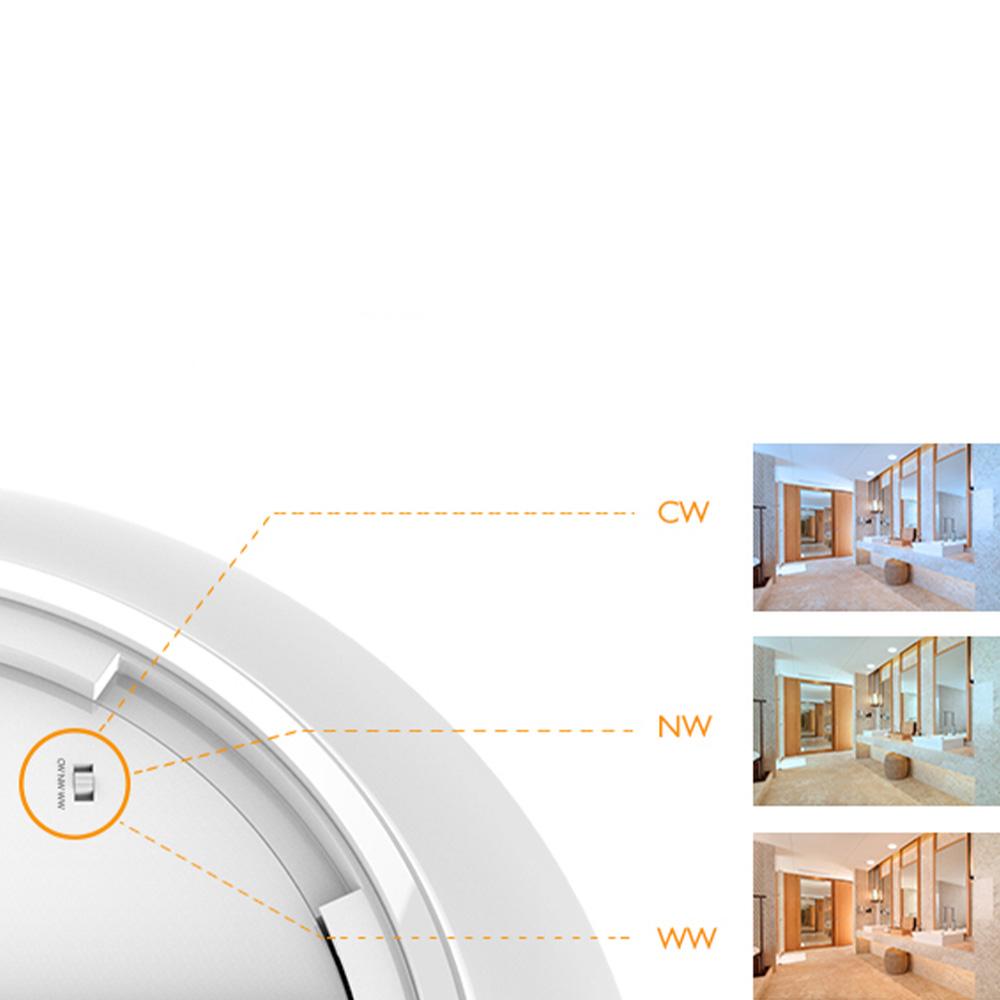 Plafondlamp Ø300mm | 12W | 3-CCT