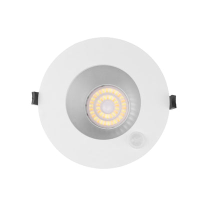 Reflector downlight mat | Ø180mm | wit | 3-CCT | 6~11W | PIR