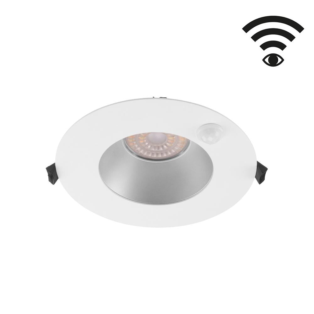Reflector downlight mat | Ø180mm | wit | 3-CCT | 6~11W | PIR